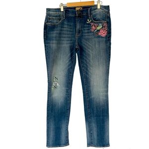 Driftwood “Audrey” Embroidered Jeans